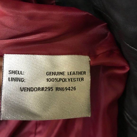 Wilson’s leather Black Trench button up Coat NWT - Picture 4 of 6